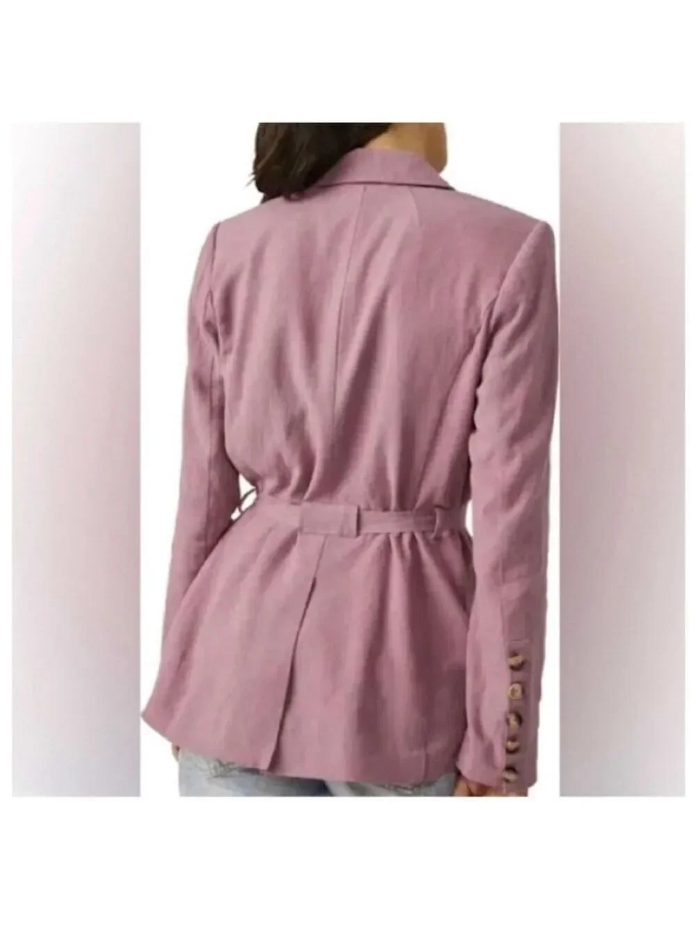 Women's Free People Blazer Size S Purple